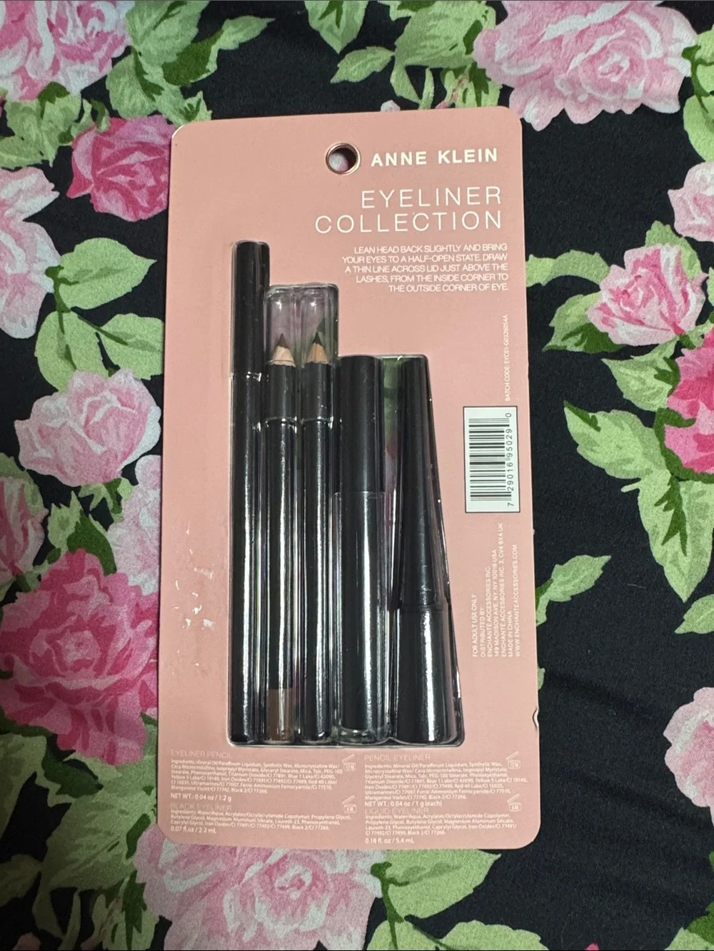 NEW Anne Klein Black & Brown Eyeliner Set